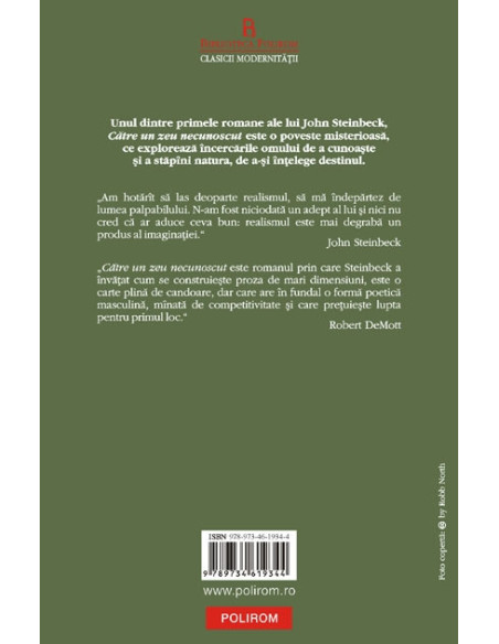 Către un zeu necunoscut