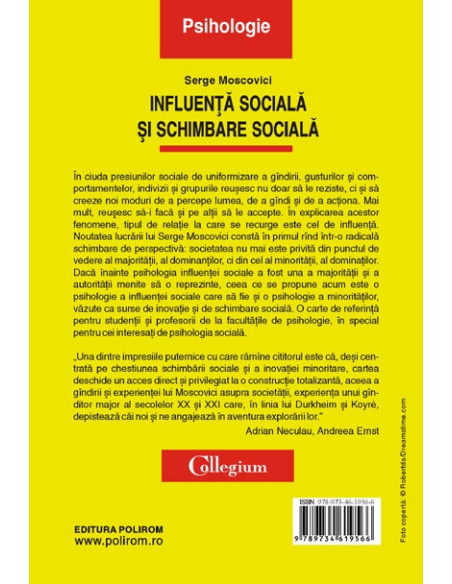 Influență socială și schimbare socială