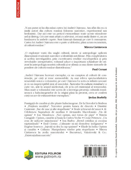 Narcotice în cultura română