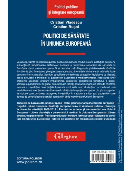 Politici de sănătate în Uniunea Europeană