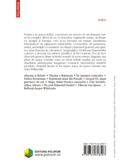 Cum ne construim duşmanul