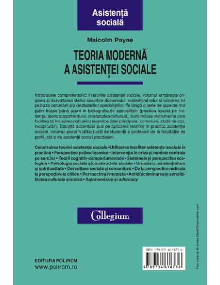 Teoria modernă a asistenței sociale