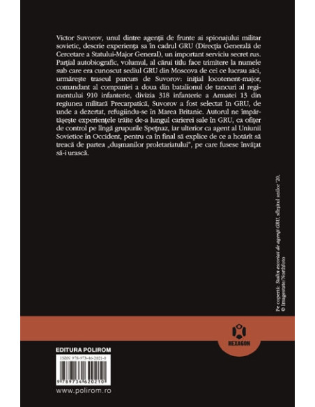 Acvariul. Cariera şi defecţiunea unui spion sovietic