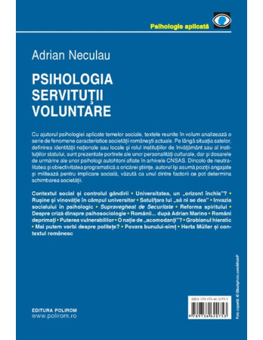 Psihologia servituții voluntare