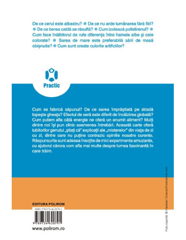 109 răspunsuri ştiinţifice la... 109 răspunsuri ştiinţifice la...