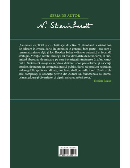 Critica la persoana întîi