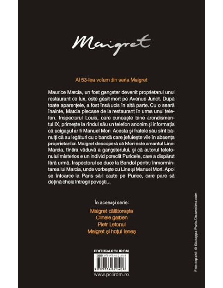 Maigret și informatorul