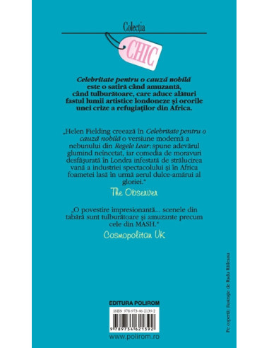 Celebritate pentru o cauză nobilă