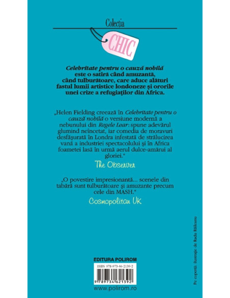 Celebritate pentru o cauză nobilă