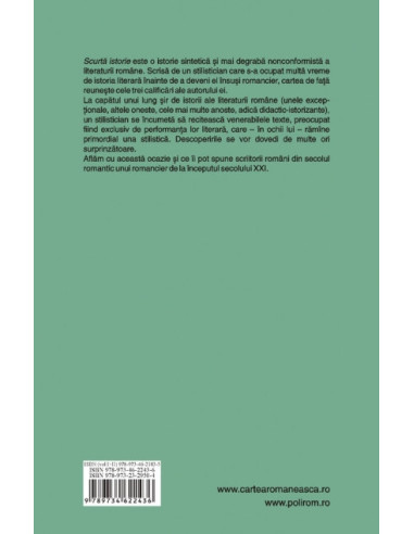 Scurtă istorie. Panorama alternativă...