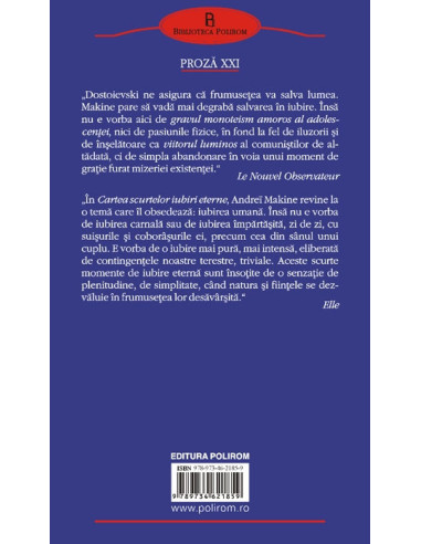 Cartea scurtelor iubiri eterne