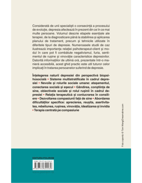Depresia: psihoterapie și consiliere