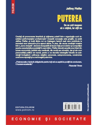 Puterea: de ce unii reușesc să o...