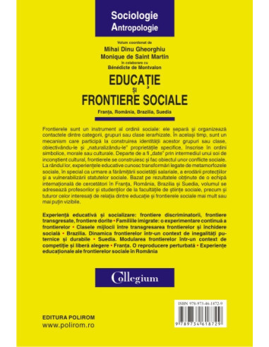 Educație și frontiere sociale:...