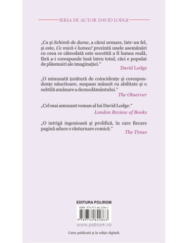 Ce mică-i lumea! Ce mică-i lumea!