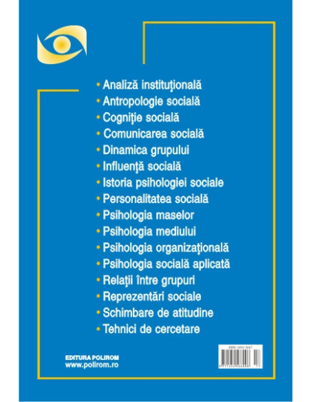Psihologia Socială. Nr. 28 (II)/2011 – Buletinul Laboratorului „Psihologia cîmpului social”, Universitatea „Al.I. Cuza”, Iaşi