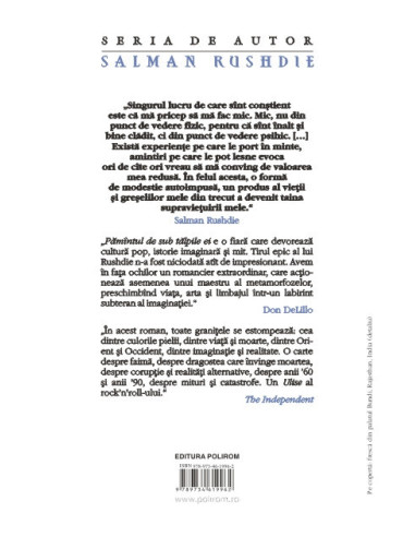 Pamântul de sub tălpile ei