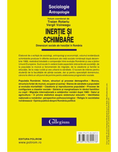 Inerție și schimbare. Dimensiuni... Inerție și schimbare. Dimensiuni...