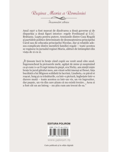 Însemnări zilnice. Volumul al IX-lea...