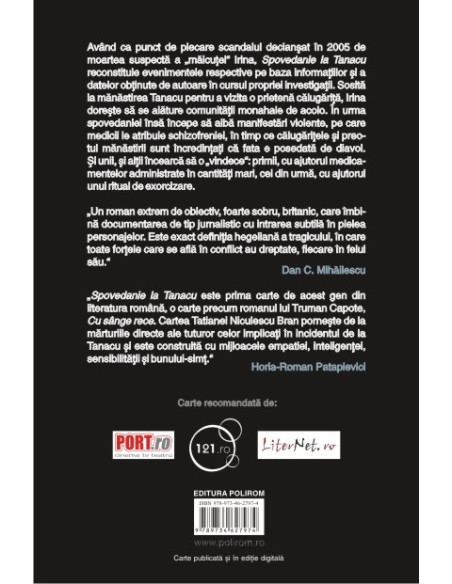 Spovedanie la Tanacu