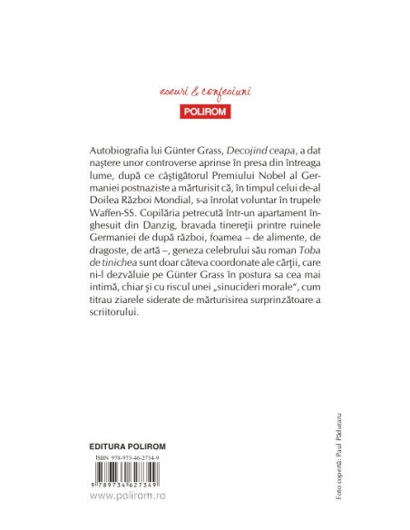 Decojind ceapa (ediţie de buzunar)