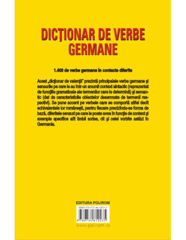 Dicționar de verbe germane