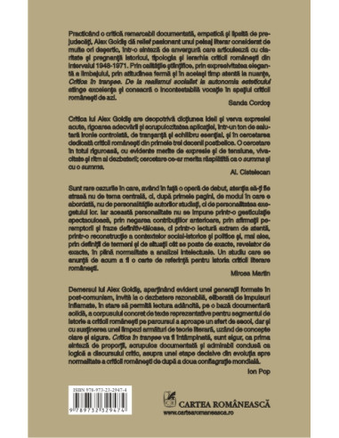 Critica în tranșee. De la realismul...