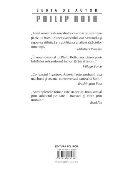 Complotul împotriva Americii