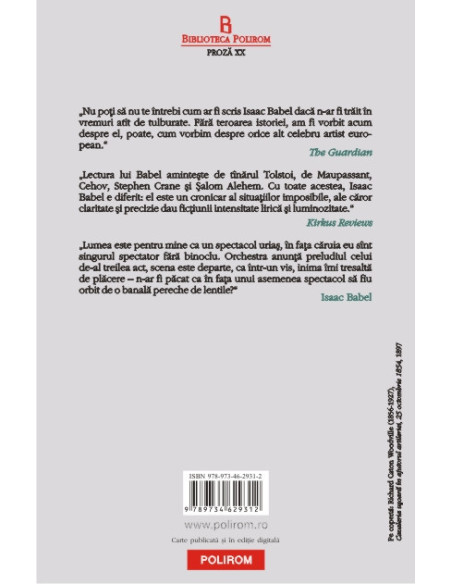 Armata de cavalerie. Povestiri din Odesa