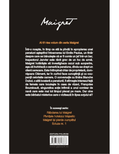 Maigret închiriază o cameră