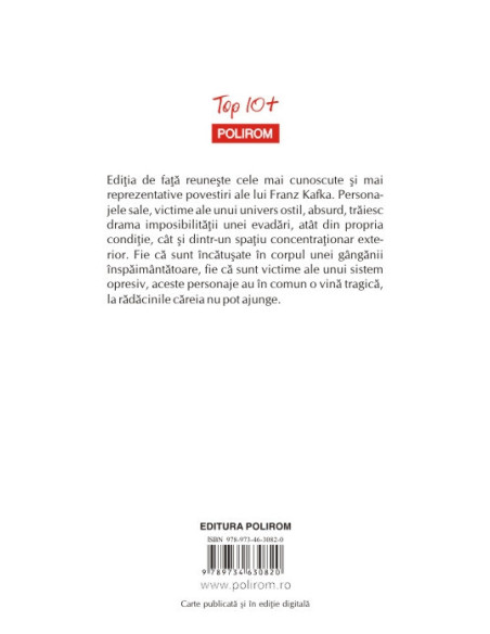 Metamorfoza şi alte povestiri