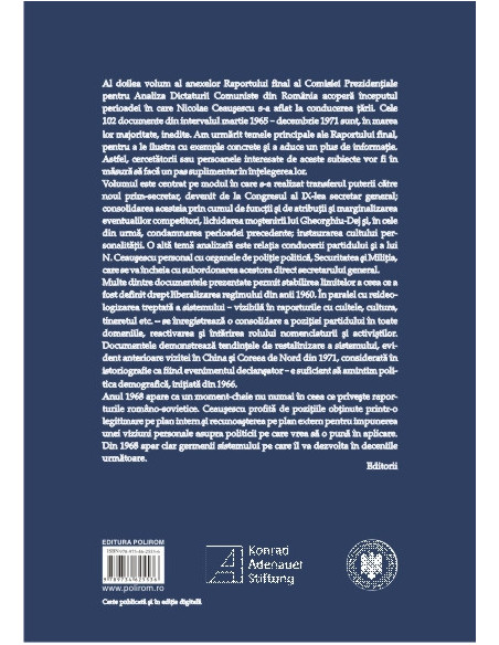 Istoria comunismului din România. Vol. II