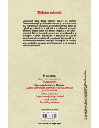 Itinerariul minţii spre Dumnezeu Itinerariul minţii spre Dumnezeu