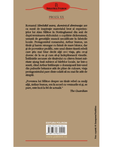 Sâmbătă seara, duminică dimineața