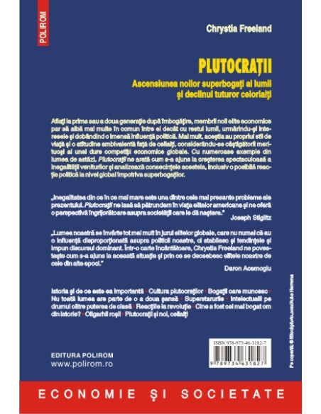 Plutocrații. Ascensiunea noilor superbogați ai lumii și declinul tuturor celorlalți