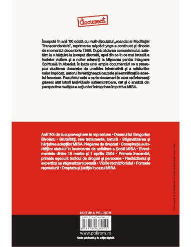 MISA. Radiografia unei represiuni