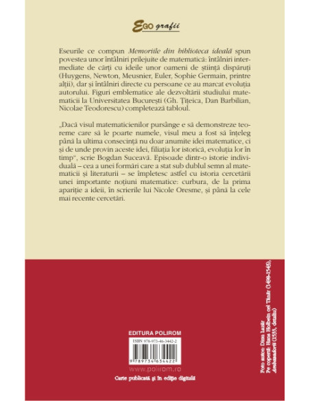 Memorii din biblioteca ideală