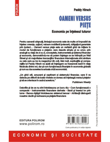 Oameni versus piețe. Economia pe...