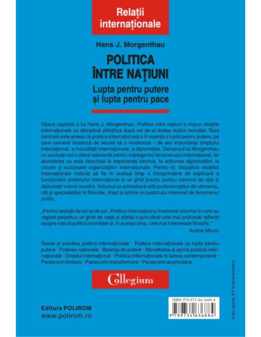 Politica între națiuni. Lupta pentru... Politica între națiuni. Lupta pentru...