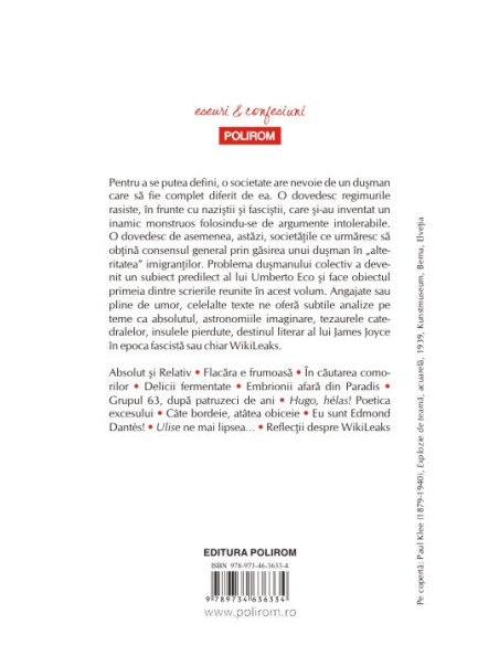 Cum ne construim duşmanul (ediţie de buzunar)