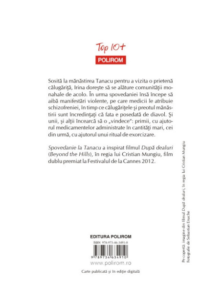 Spovedanie la Tanacu (ediție de buzunar)
