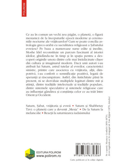 Evreii lui Saturn. Despre sabatul vrăjitoarelor și sabatianism