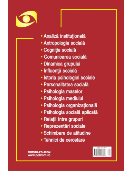 Psihologia Socială. Nr. 31 (I)/2013 – Universitatea „Al.I. Cuza”, Iaşi