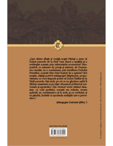 Mistagogia Duhului Sfânt. Exegeze la...