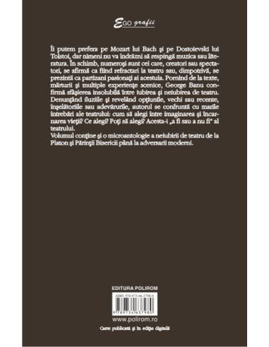 Iubire și neiubire de teatru Iubire și neiubire de teatru
