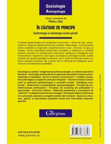 În căutare de principii.... În căutare de principii....