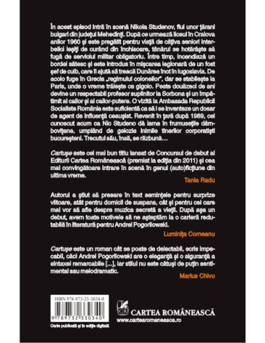 Nic Studeno: Al doilea cartuș