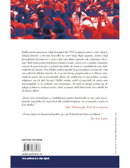 Adepții fanatici: Reflecții asupra naturii mișcărilor de masă