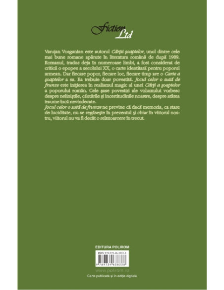 Jocul celor o sută de frunze şi alte povestiri