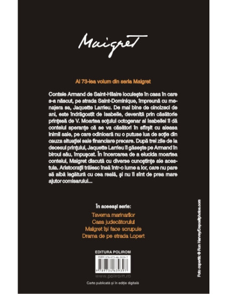 Maigret și aristocrații